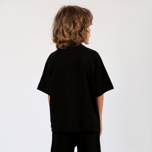 Children's T-shirt Flamingo, color: Black , size: 164, sku 1082-416 1082-416