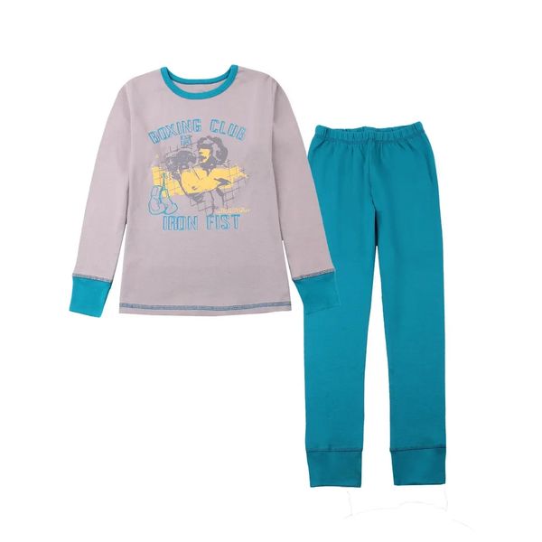 Pajamas for boys Flamingo Gray, size: 134, sku 263-1005К