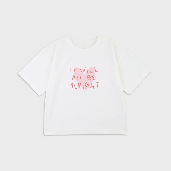 Children's T-shirt Flamingo, color: Lactic, size: 134, sku 1005-417