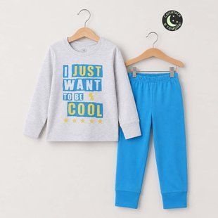 Pajamas for boys from Flamingo, color: Gray, size: 98, sku 256-235 256-235