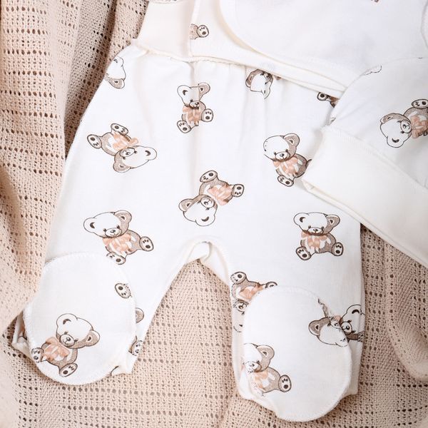 Nursery set 3 items Flamingo, color: Lactic, size: 62, sku 224-129 224-129