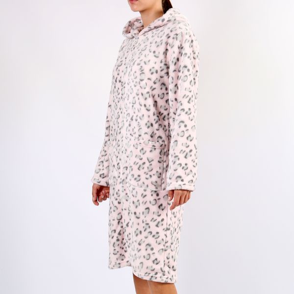 Women's bathrobe ZAVA, color: Pink, size: XS-S, sku 028-910