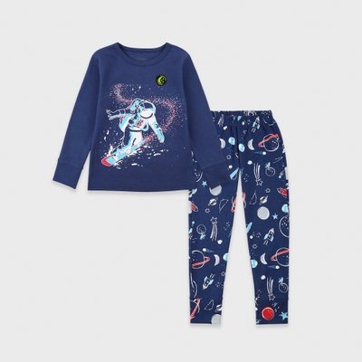 Піжама для хлопчика Фламінго, колір: Темно-синій, розмір: 98, арт. 256-079 256-079 фото