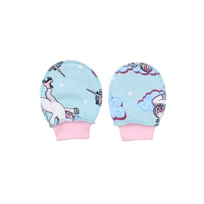 Рукавички для немовлят Фламінго, колір: Ментол, розмір: 36, арт. 481-329 481-329 фото