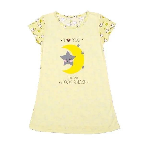 Night shirt for girls Flamingo Yellow, size: 98, sku 069-130