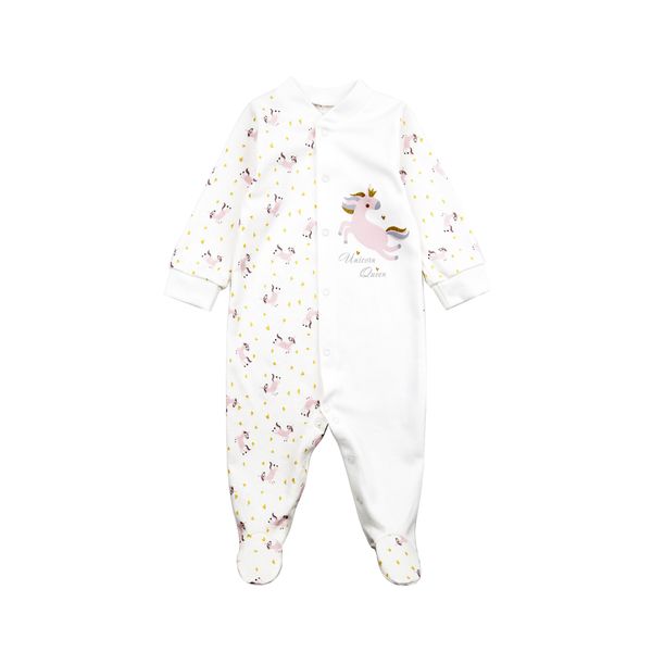 Baby overalls Flamingo, color: Lactic, size: 80, sku 647-040