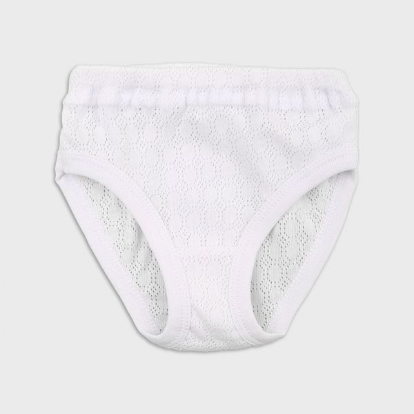 Panties for girls Flamingo, color: White, size: 104, sku 002-1006К