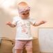 T-shirt for girls for Flamingo, color: Lactic, size: 74, sku 103-416 103-416 #2