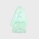 Flamingo bathrobe for girls, color: Lettuce, size: 98, sku 882-900