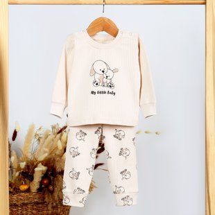 Children's pajamas Flamingo, color: Бежевый, size: 86, sku 613-118 613-118