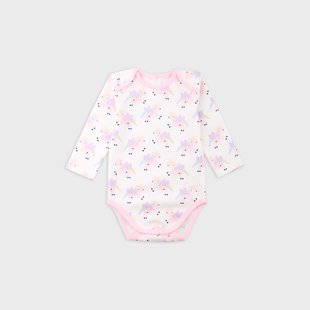 Baby bodysuit Flamingo, color: Lactic, size: 74, sku 494-084