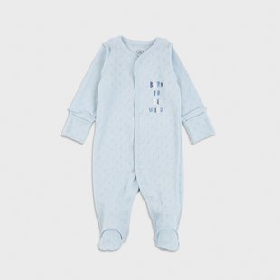 Toddler jumpsuit Flamingo, color: Light blue, size: 62, sku 365-098