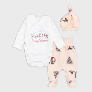 Nursery set Flamingo 3 items, color: Lactic, size: 62, sku 433-096