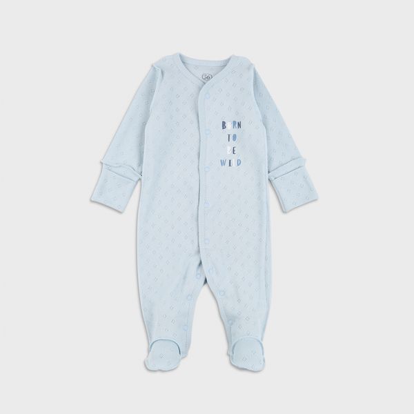 Toddler jumpsuit Flamingo, color: Light blue, size: 62, sku 365-098