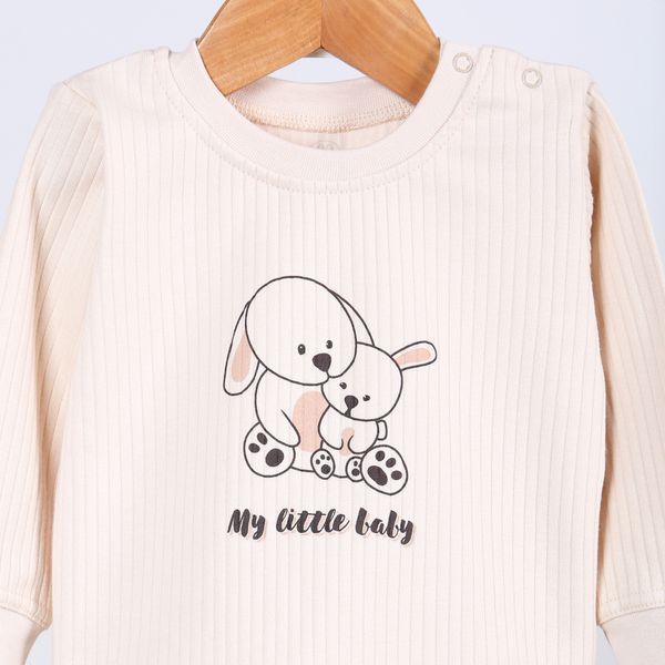 Children's pajamas Flamingo, color: Бежевый, size: 86, sku 613-118 613-118
