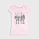 Жіноча футболка, колір: Світло-рожевий , розмір: S, арт. 033-602 033-602 фото 1