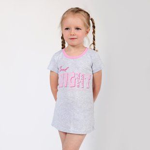 Night shirt for girls Flamingo, color: Melange, size: 104, sku 321-1006 321-1006
