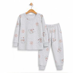 Піжама дитяча Фламінго, колір: Меланж, розмір: 140, арт. 329-087 329-087