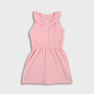 Flamingo girls dress, color: Pink, size: 104, sku 044-417