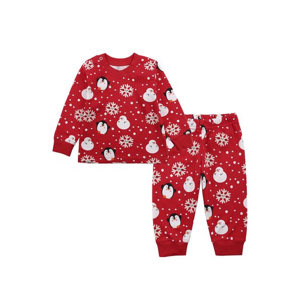 Пижама ясельная Фламинго Красный, размер: 80, арт. 613-046 613-046 фото