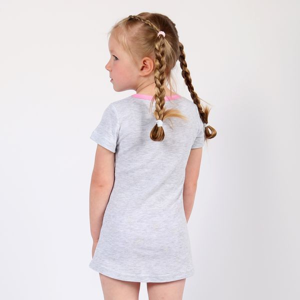 Night shirt for girls Flamingo, color: Melange, size: 104, sku 321-1006 321-1006