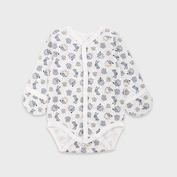 Bodysuit baby Flamingo Gray, size: 56, art. 011-130