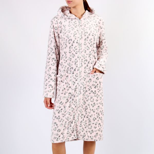 Women's bathrobe ZAVA, color: Pink, size: 5XL-6XL, sku 028-910