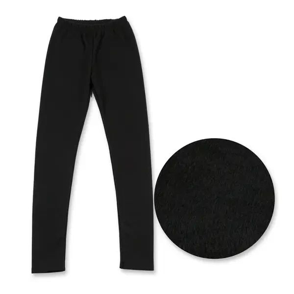 Pants for girls Flamingo, color: Black, size: 152, sku 921-322