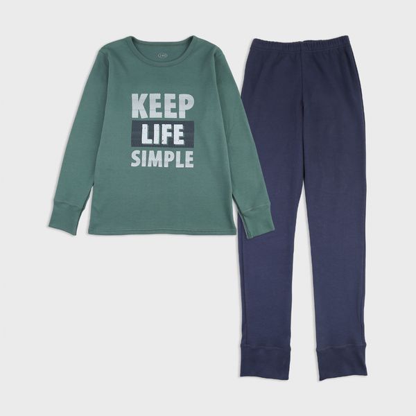 Pajamas for boys from Flamingo, color: Green, size: 158, sku 253-090 253-090