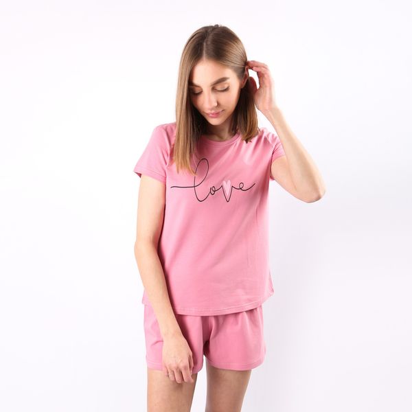 Піжама домашня ZAVA, колір: Попелясто-рожевий, розмір: XXL, арт. 017-417 017-417 фото