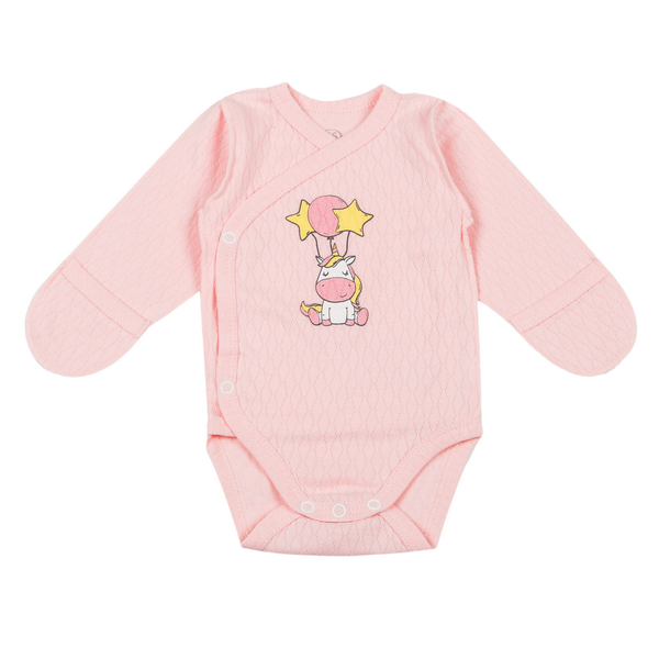 Bodysuit for children Flamingo Pink, size: 62, art. 146-208