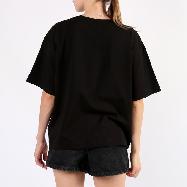 Women's T-shirt ZAVA, color: Black, size: XS-S, sku 087-417