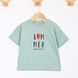 T-shirt for boy Flamingo, color: Mint, size: 74, sku 324-114 324-114 #1