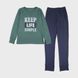 Pajamas for boys from Flamingo, color: Green, size: 164, sku 253-090