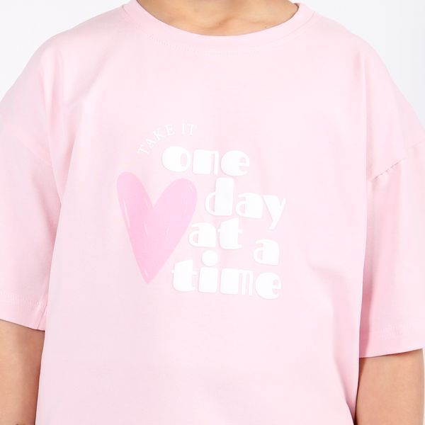 Children's T-shirt Flamingo, color: Pink, size: 128, sku 1005-417 1005-417