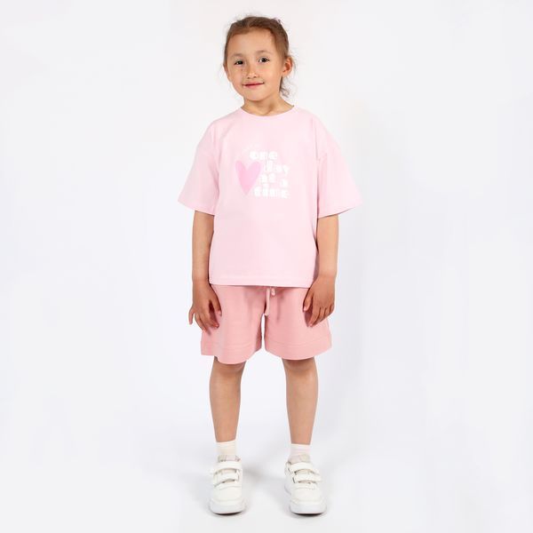 Children's T-shirt Flamingo, color: Pink, size: 128, sku 1005-417 1005-417