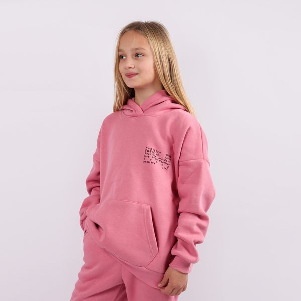 POSITIVE MIND" costume for girls Dark-pink, size: 140, sku 721-341