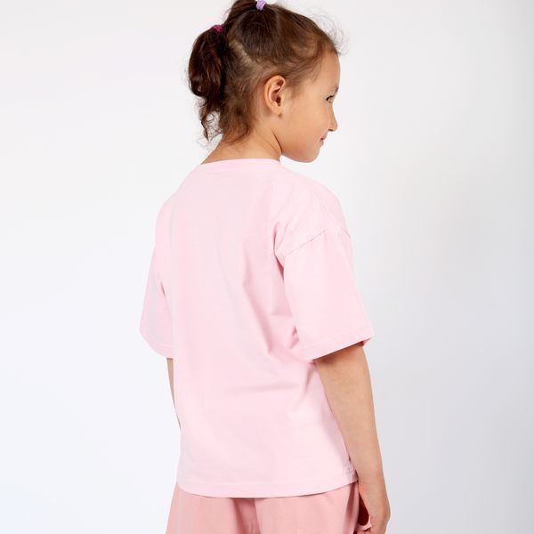 Children's T-shirt Flamingo, color: Pink, size: 128, sku 1005-417 1005-417