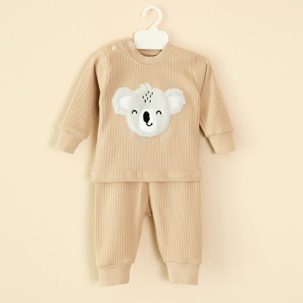 Children's set Flamingo, color: Light beige, size: 68, sku 1018-107