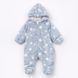 Overalls top for Flamingo, color: Grey-blue, size: 56, sku 497-900 497-900 #1