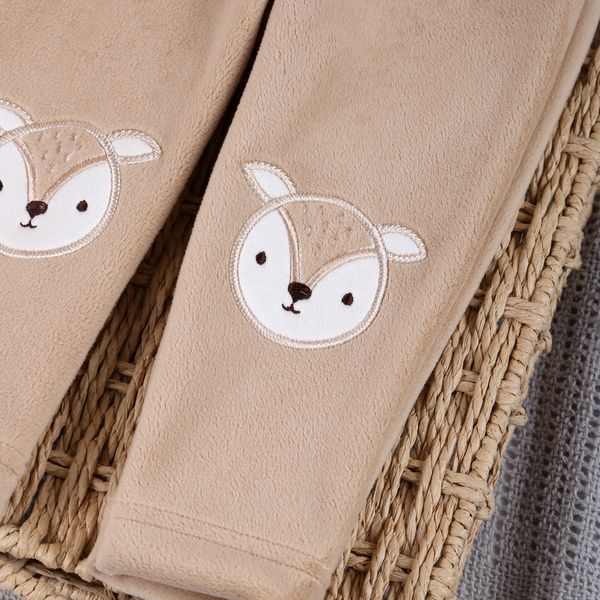 Girls' Pants Flamingo, color: Dark beige, size: 92, sku 1040-928 1040-928