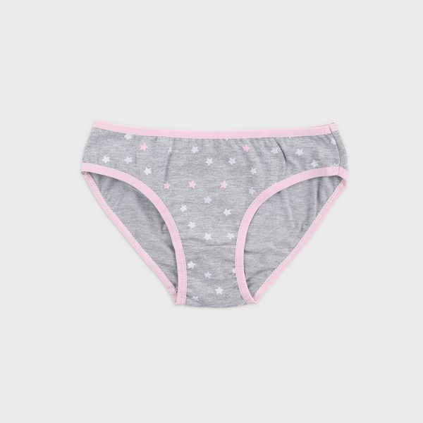 Panties for girls Flamingo, color: Серый, size: 128, sku 289-424