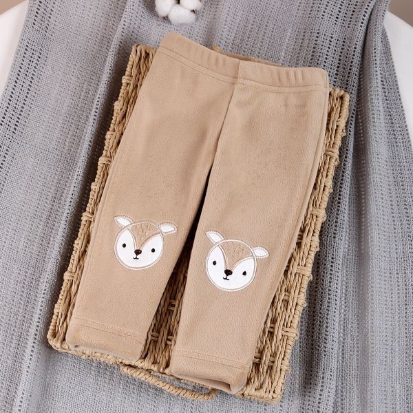 Girls' Pants Flamingo, color: Dark beige, size: 92, sku 1040-928 1040-928