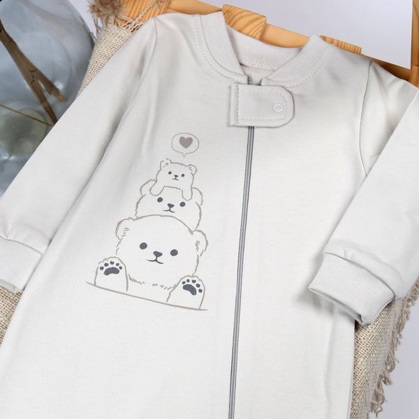 Nursery jumpsuit Flamingo, color: Gray, size: 74, sku 548-132 548-132