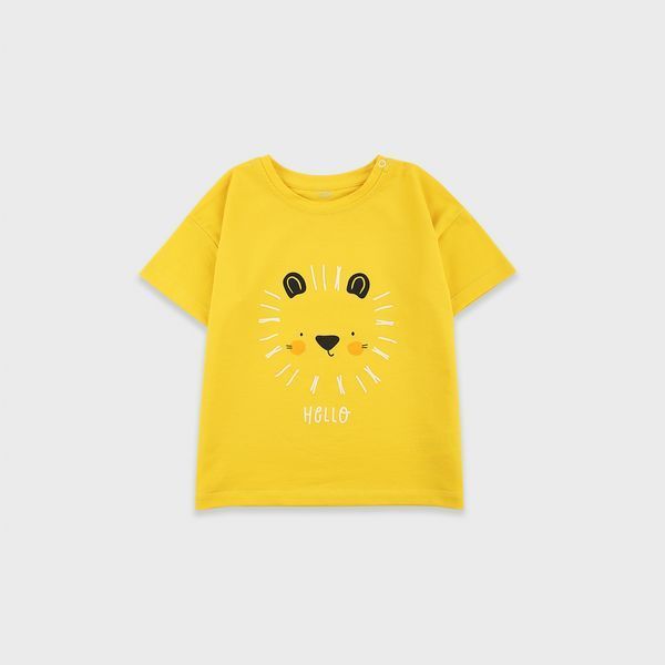 Children's T-shirt Flamingo Yellow, size: 74, sku 457-417 457-417