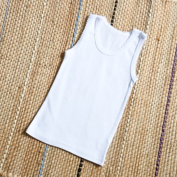 T-shirt for girls Flamingo, color: White, size: 98, sku 274-1001