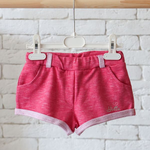 Flamingo shorts for girls Pink, size: 128, sku 768-316