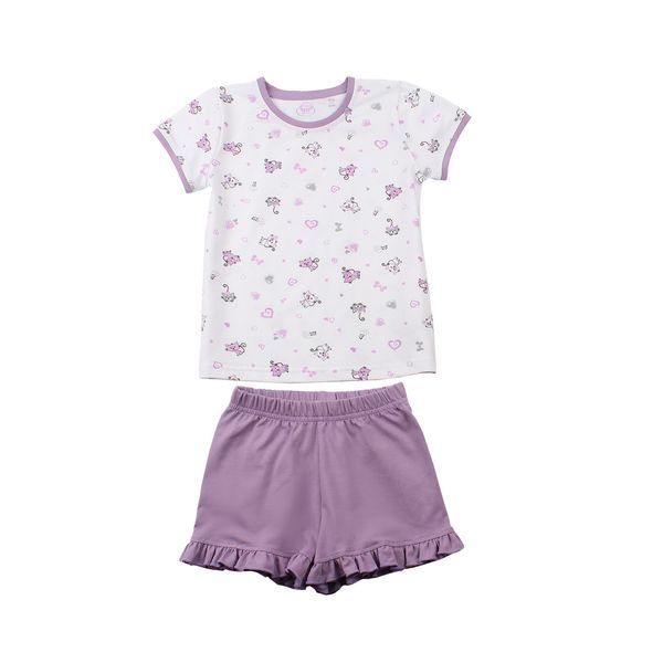 Pajamas for girls Flamingo Lilac, size: 98, sku 228-420