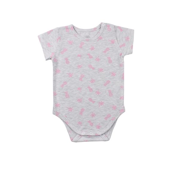 Bodysuit for children Flamingo, color: Melange, size: 74, sku 686-420