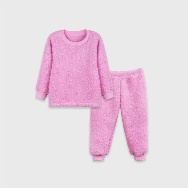 Fleece set for girls Flamingo Lilac, size: 86, sku 347-919